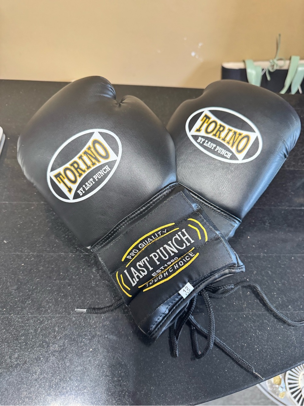 TORINO by Last Punch Black Boxing Gloves